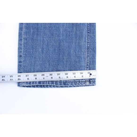 LEVI'S 559 Relaxed Fit Blue Denim Jeans Mens 44x32 (Tag 42x32) - Picture 10 of 12